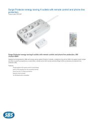 Surge Protector energy saving,4 outlets with remote control ... - eshop