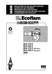 BLU 170 P BLU 250 P BM2 - Certificazione energetica edifici