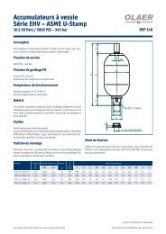 OSP 140 10 - 50 litre / 5000 PSI (345 bar) / U-Stamp - Olaer AG