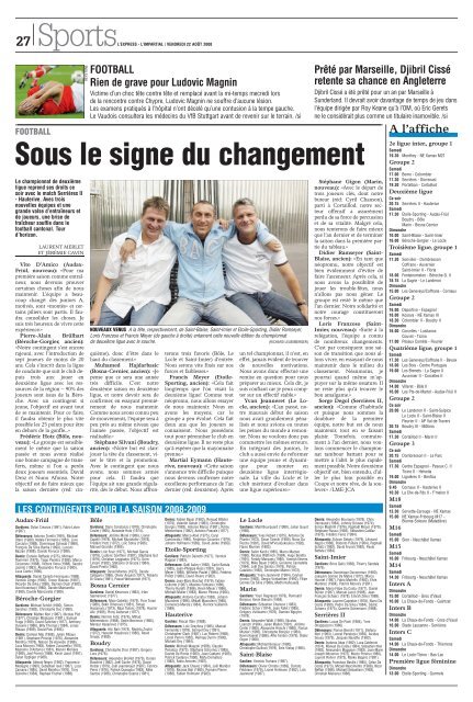 ARC_2008/08/22 Vendredi : LEXPRESS : 1 : Page 1 ... - Arcinfo.ch