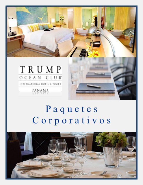 MenÃº - Trump Hotel Collection