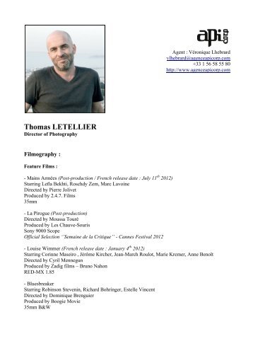 Thomas LETELLIER - API Corp