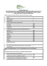 Diabetes Self-Certification form