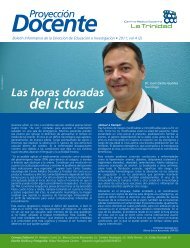 del ictus - Centro Médico Docente La Trinidad