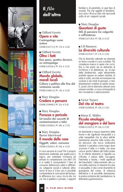 i libri di - il Mulino