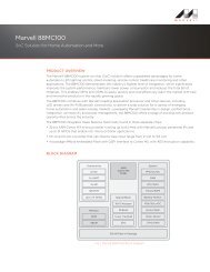 88MC100 Product Brief - Marvell