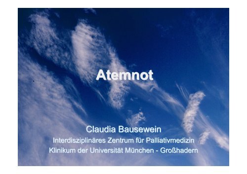 Atemnot - palliativ-medizin.at