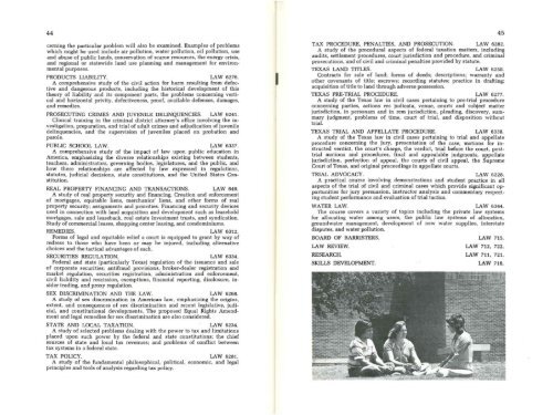 1978-1979_Law School Catalog.pdf - The Texas Tech University ...