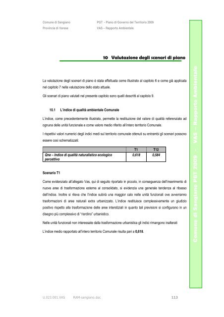 Valutazione Ambientale Strategica