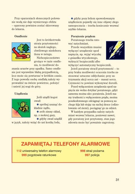 Jak bezpiecznie zachowywaÄ siÄ na wsi. Poradnik dla mÅodzieÅ¼y ...