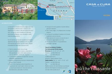 Prospetto 09/10 >> pdf - Casa di Cura "Andrea Cristoforo"