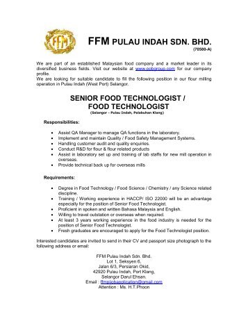 FFM Pulau Indah Sdn Bhd.pdf - UCSI