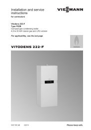 Vitodens 222-F FS2B Installation instructions12.2 MB - Viessmann