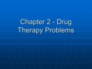 IPPE 4 - Drug Therapy Problems