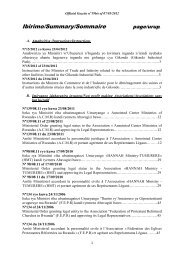 Igazeti ya Leta ya Repubulika y'u Rwanda Official Gazette ...