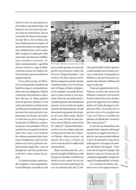 Anno 15 - N. 28 - Dicembre 2011 - Comune di Aldeno