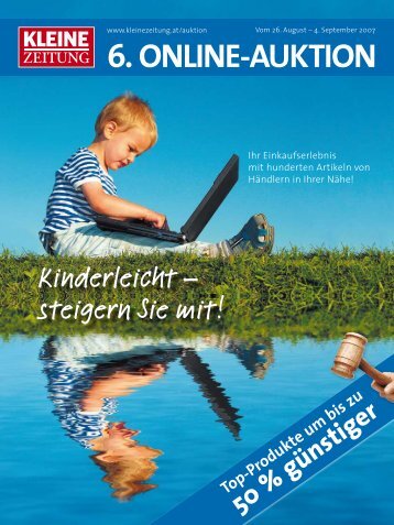 6. Online-AukTiOn - Der Kleinen Zeitung - Kleine Zeitung