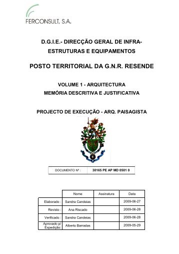 (Arquitectura Paisagista) - MemÃ³ria Descritiva e Justificativa