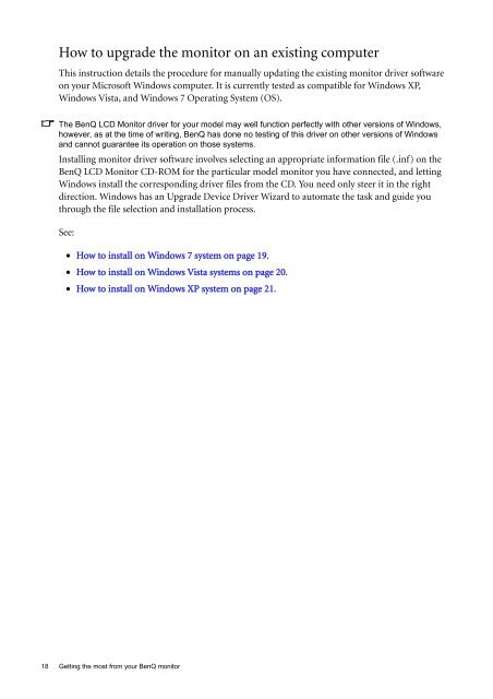 LCD Monitor User Manual EW2430 EW2730