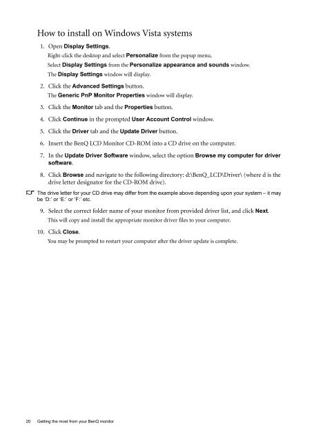 LCD Monitor User Manual EW2430 EW2730