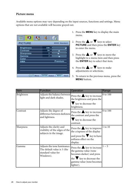 LCD Monitor User Manual EW2430 EW2730