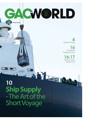 Ship Supply - The Art of the Short Voyage - GAC