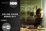 ONLINE GUIDE - Hbo