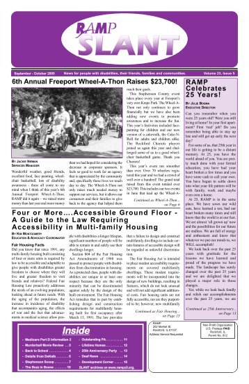 vol 23 issue 5.qxp - RAMP Center for Independent Living