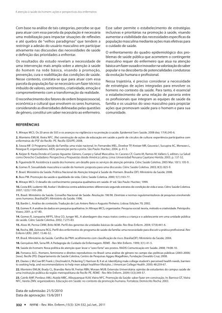 Versão completa em PDF - Escola de Enfermagem - UFMG