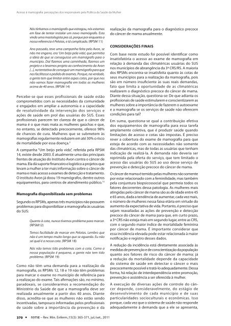 Versão completa em PDF - Escola de Enfermagem - UFMG