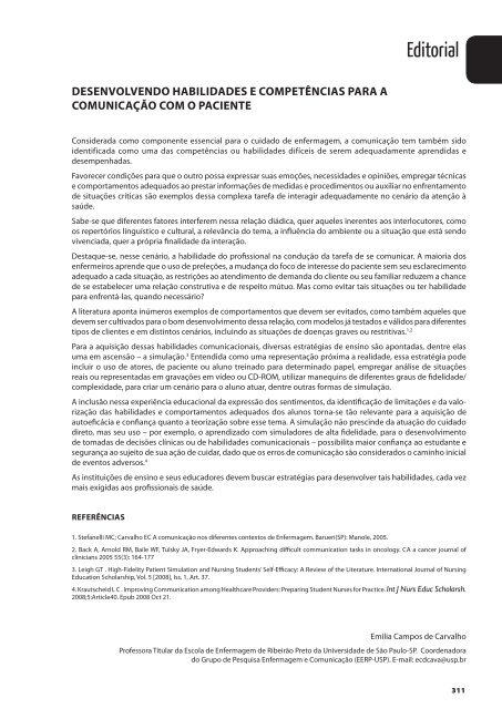 Versão completa em PDF - Escola de Enfermagem - UFMG