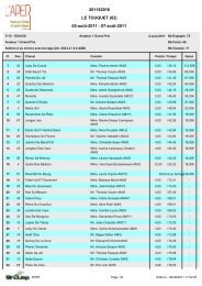 Amateur 1 Grand Prix - L'APER