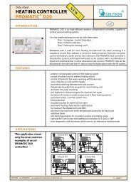 HEATING CONTROLLER PROMATICÂ® D20 - Seltron controllers