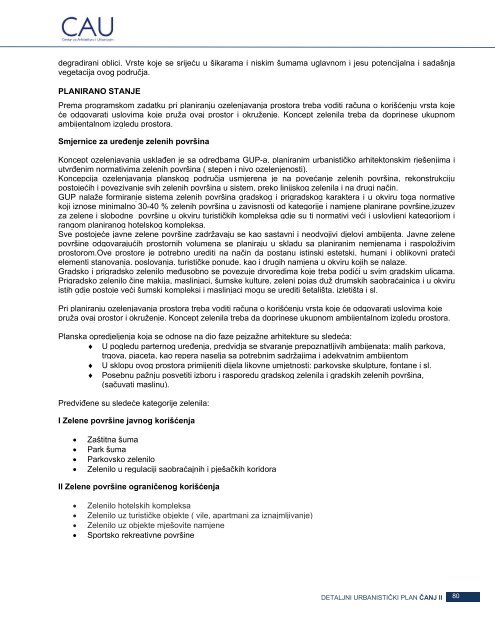 Tekstualni dio - Bar