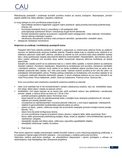 Tekstualni dio - Bar