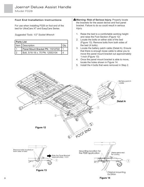 Deluxe Assist Handle Manual - Joerns