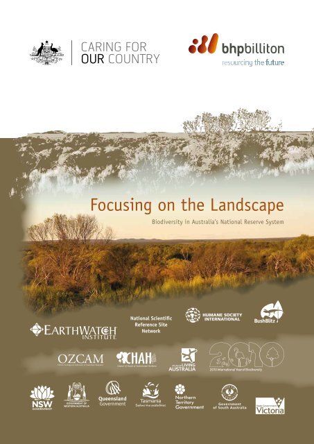 Focusing on the Landscape: Biodiversity in - BushBlitz