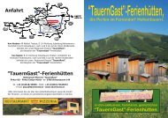 TauernGast - Feriendorf TauernGast Hohentauern