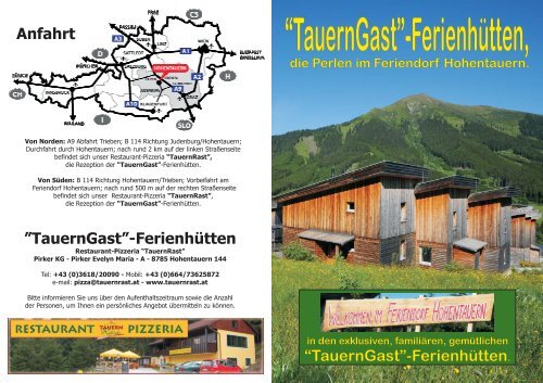 TauernGast - Feriendorf TauernGast Hohentauern