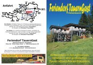 TauernGast - Feriendorf TauernGast Hohentauern