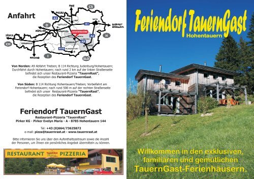 TauernGast - Feriendorf TauernGast Hohentauern