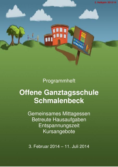 Programmheft - OGS Schmalenbeck