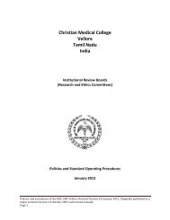 Christian Medical College Vellore Tamil Nadu India