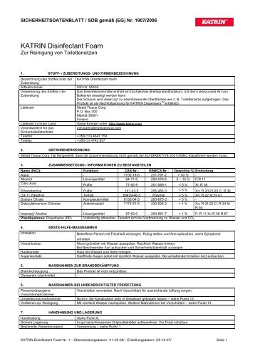 Sicherheitsdatenblatt - Mercateo