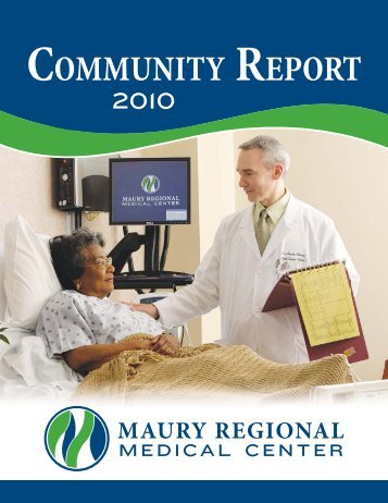 Report to Community 10.indd - Maury Regional Healthcare System