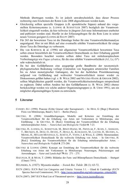 ( BfN -Skripten 220, 2007), pdf - Bundesamt fÃ¼r Naturschutz