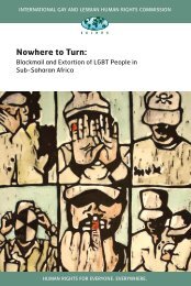 Nowhere to Turn: - International Gay and Lesbian Human Rights ...