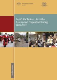 Papua New Guinea – Australia Development Cooperation ... - AusAID