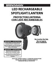 LED RECHARGEABLE SPOTLIGHT/LANTERN