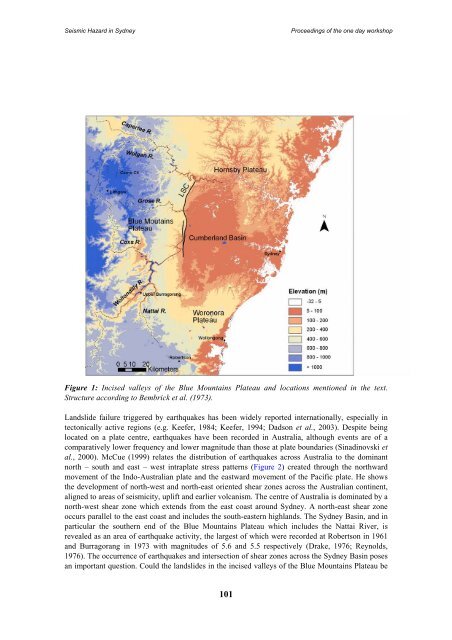 Landslides in the Sydney Basin - Geoscience Australia